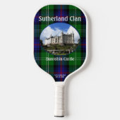 Raquette De Pickleball Paddle de basket-ball du clan écossais Sutherland (Verso)