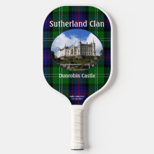 Raquette De Pickleball Paddle de basket-ball du clan écossais Sutherland