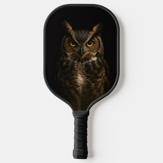 Raquette De Pickleball Paddle de Pickleball 4 Luxe Noir, Boule d'Oeil d'O (Verso)