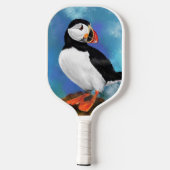Raquette De Pickleball Paddle de Pickleball d'Oiseau de Puffin Atlantique (Verso)