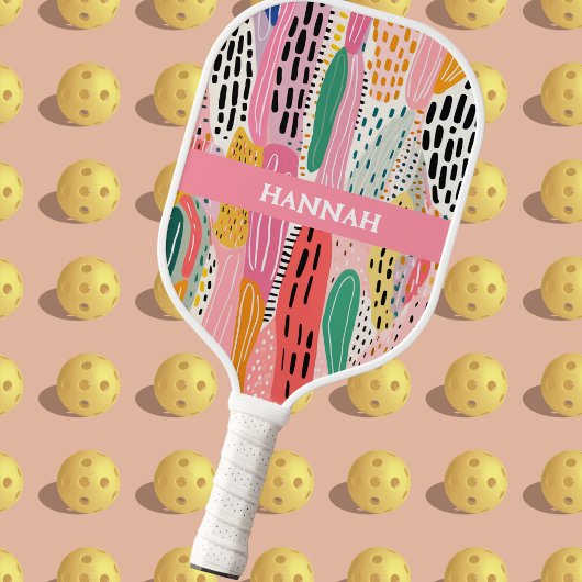 Raquette De Pickleball Paddle de Pickleball Eclectique Boho