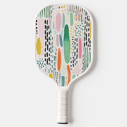Raquette De Pickleball Paddle de Pickleball Eclectique Boho (Verso)