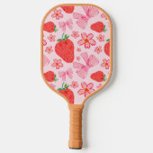 Raquette De Pickleball Paddle de pickleball fraise Coquette fraise (Verso)