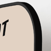 RAQUETTE DE PICKLEBALL PADDLE DE PICKLEBALL FUNNY BIGFOOT PRO (Détail gauche)