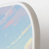 Raquette De Pickleball Paddle en Pickleball Cute esthétique avec Bunnies  (Détail gauche)