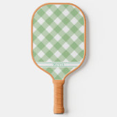 Raquette De Pickleball Paddle En vichy Pickleball Vert (Recto)