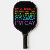 Raquette De Pickleball Paddle gay pride Pickleball (Recto)