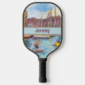 Raquette De Pickleball Paddle Hawaiian (Recto)