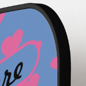 Raquette De Pickleball Paddle Heart Design Pickleball (Détail gauche)