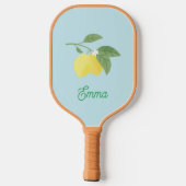 Raquette De Pickleball Paddle Motif citron bleu Pickleball (Verso)