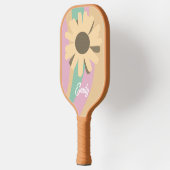 Raquette De Pickleball Paddle Motif de Pickleball Retro Wavy (Gauche)