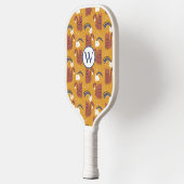 Raquette De Pickleball Paddle Motif Monogram Pickleball (Gauche)