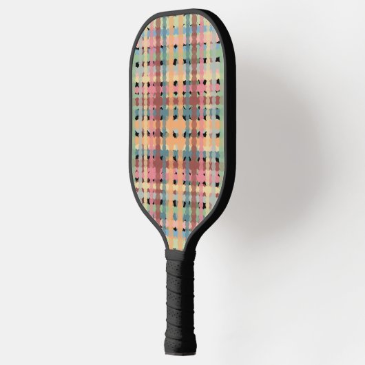 Raquette De Pickleball Paddle Motif Pickleball Pastel Poigné (Gauche)