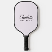 Raquette De Pickleball Paddle Pastel Pink Monogram Pickleball (Recto)