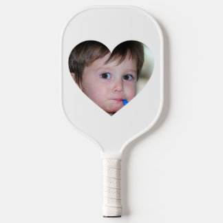 Raquette De Pickleball Paddle photo HEART personnalisé