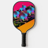 Raquette De Pickleball Paddle Pickleball Cheval (Verso)