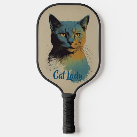 Raquette De Pickleball Paddle Pickleball Lady Cat (Recto)