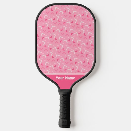 Raquette De Pickleball Paddle Pickleball Memphis Pro Rose Cute (Verso)