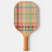 Raquette De Pickleball Paddle Pickleball Poulet Plaid Pastel (Verso)