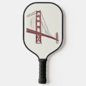 Raquette De Pickleball Paddle San Francisco Pickleball (Verso)
