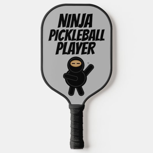 RAQUETTE DE PICKLEBALL PADDLES JOUEURS DE FUNNY NINJA PICKLEBALL (Recto)
