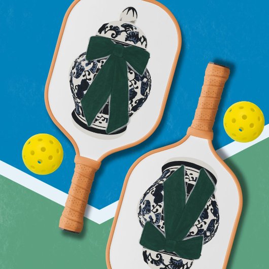 Raquette De Pickleball Pagaie à bascule à bille de vase de la Chinoiserie