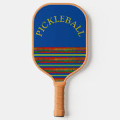Raquette De Pickleball Pagaie à bascule "Couleur" (Verso)