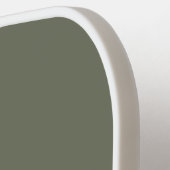 Raquette De Pickleball Pagaie à bille verte de mousse à deux tons - Perso (Détail gauche)