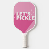 Raquette De Pickleball Pagaie à pickle rose (Recto)