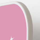 Raquette De Pickleball Pagaie à pickle rose (Détail gauche)