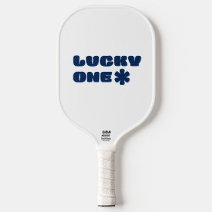 Raquette De Pickleball Pagaie blanche Lucky One Pickleball