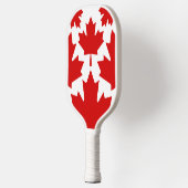 Raquette De Pickleball Pagaie Canada Motif feuille d'érable Pickleball (Gauche)