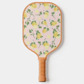 Raquette De Pickleball Pagaie citron clair rose