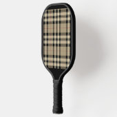 Raquette De Pickleball Pagaie Classique En Pickleball Beige Et Noir (Gauche)