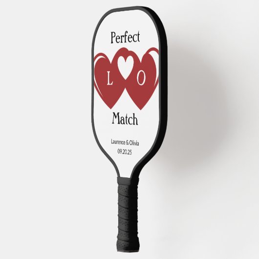 Raquette De Pickleball Pagaie de Monogramme de Pickleball Parfait (Gauche)
