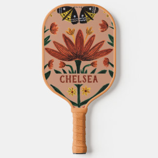Raquette De Pickleball Pagaie de Pickleball Botanique pour femme personna