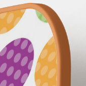 Raquette De Pickleball Pagaie de Pickleball colorée (Détail gauche)