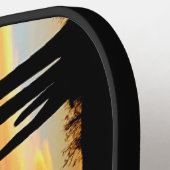 Raquette De Pickleball Pagaie de Pickleball Double Sunsets Désert (Détail gauche)