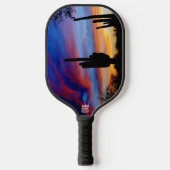 Raquette De Pickleball Pagaie de Pickleball Double Sunsets Désert (Recto)