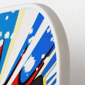 Raquette De Pickleball Pagaie de Pickleball dynamique "POW" (Détail gauche)