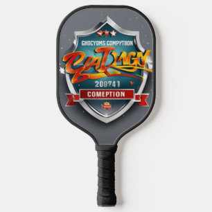 Raquette De Pickleball Pagaie de Pickleball en fibre de carbone de style 