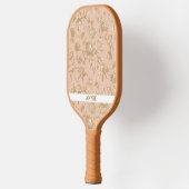 Raquette De Pickleball Pagaie de Pickleball en toile fleurie antique (Gauche)