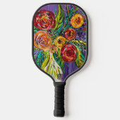 Raquette De Pickleball Pagaie de Pickleball Floral (Verso)