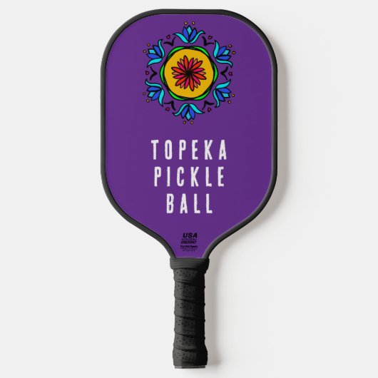 Raquette De Pickleball Pagaie de Pickleball personnalisable (Recto)