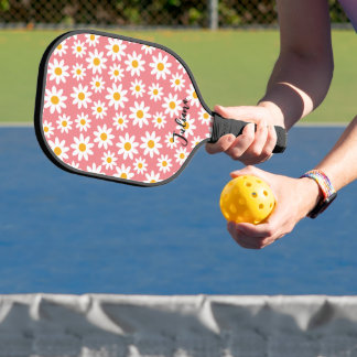 Raquette De Pickleball Pagaie de Pickleball Personnalisé Motif Cute Daisy