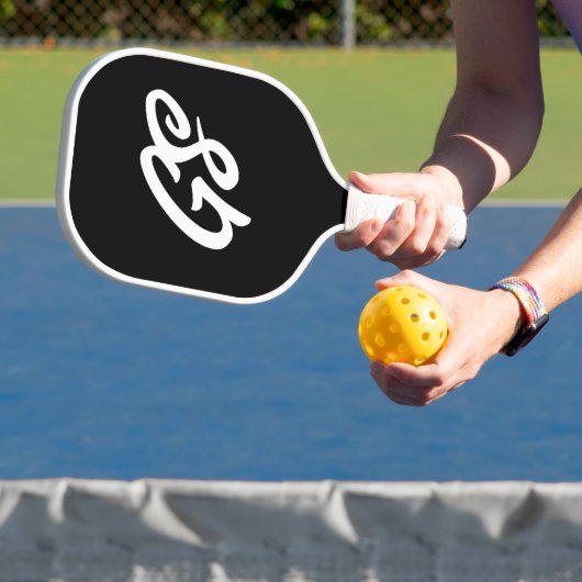 Raquette De Pickleball Pagaie de Pickleball personnalisée avec initiales  (Insitu)