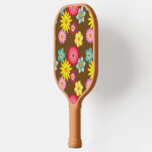 Raquette De Pickleball Pagaie de Pickleball Retro Floral Pattern (Gauche)