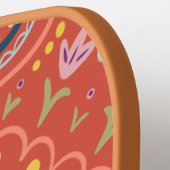 Raquette De Pickleball Pagaie de Pickleball Retro Preppy personnalisée (Détail gauche)