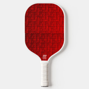 Raquette De Pickleball Pagaie de Pickleball Rouge Cubed