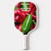 Raquette De Pickleball Pagaie de Pickleball Rouge mou (Verso)